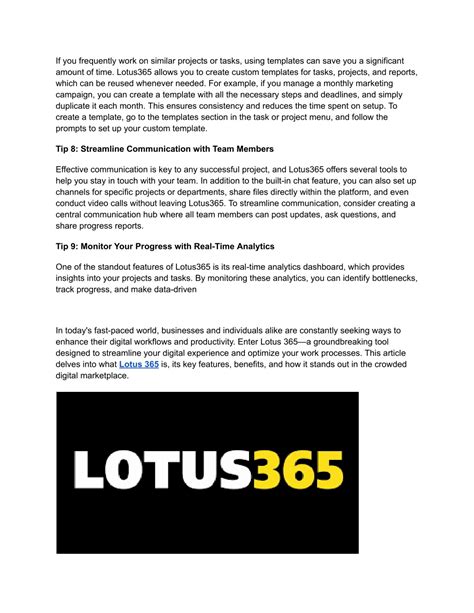 Understanding Lotus365: A Comprehensive Guide .